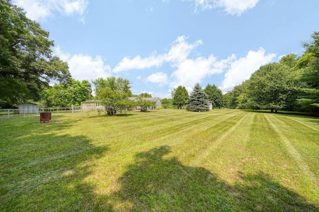 8756 Portage Lake Rd, Munith, MI 49259 - view of yard