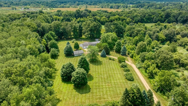 8756 Portage Lake Rd, Munith, MI 49259 - overview of rural landscape