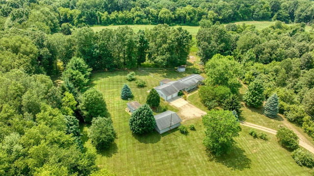 8756 Portage Lake Rd, Munith, MI 49259 - aerial view of property and surrounding area