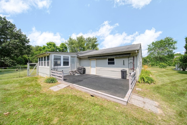 8756 Portage Lake Rd, Munith, MI 49259 - back of house