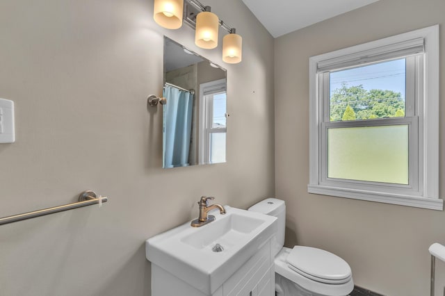 9623 Fairfield St, Livonia, MI 48150 - bathroom featuring vanity and a shower with shower curtain