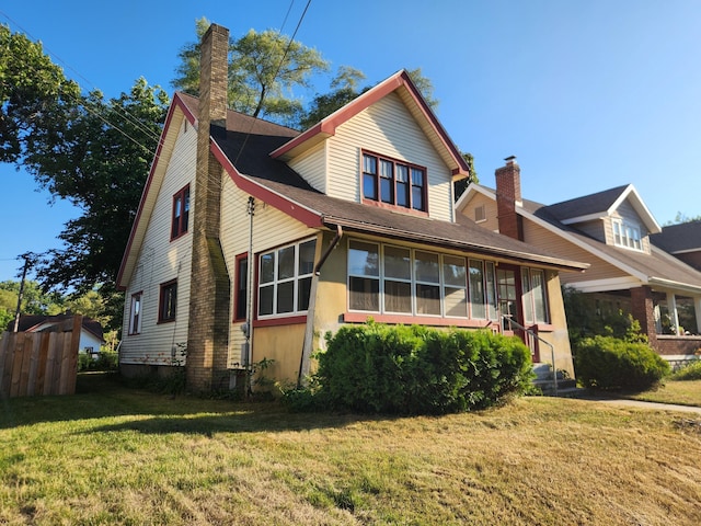 1110 Watkins St SE, Grand Rapids, MI 49507 - view of front of home featuring a chimney