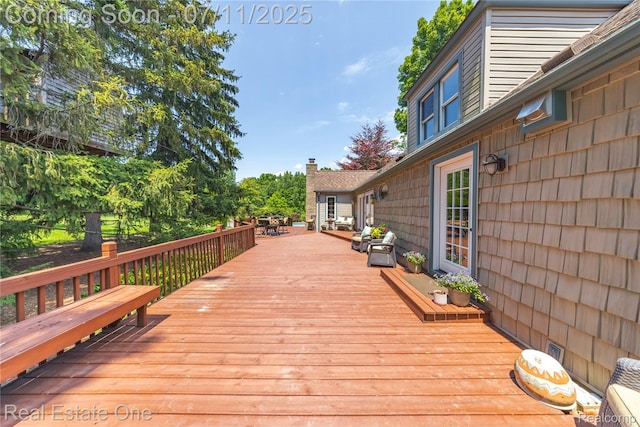 25740 Farmbrook Rd, Southfield, MI 48034 - view of deck