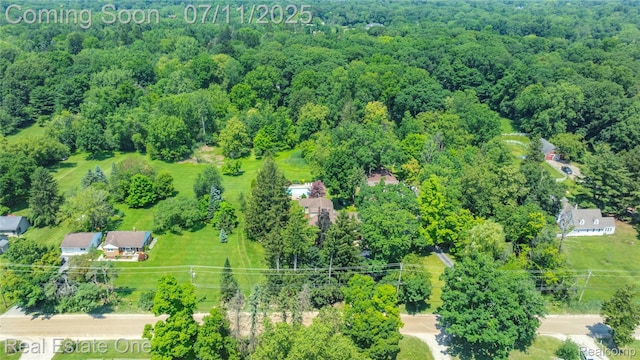 25740 Farmbrook Rd, Southfield, MI 48034 - drone / aerial view of a forest