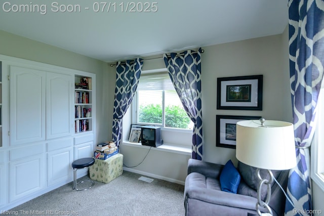 61001 Evergreen Ct, South Lyon, MI 48178 - sitting room featuring carpet floors