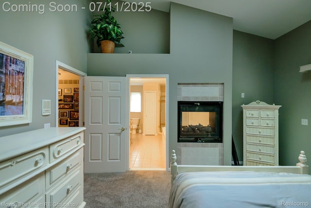 61001 Evergreen Ct, South Lyon, MI 48178 - bedroom featuring carpet floors