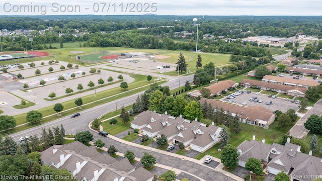 61001 Evergreen Ct, South Lyon, MI 48178 - aerial overview of property's location