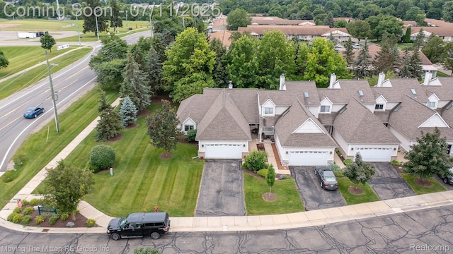 61001 Evergreen Ct, South Lyon, MI 48178 - aerial view