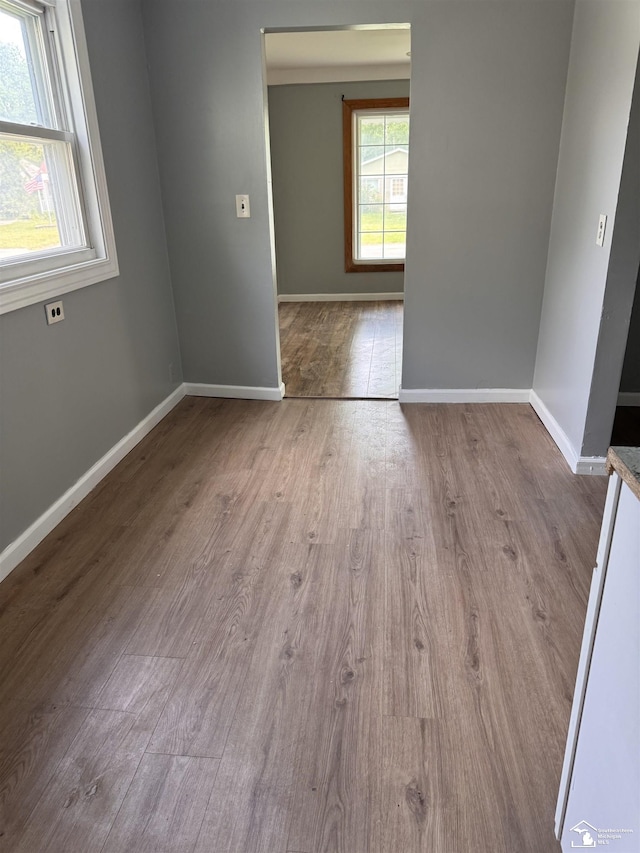 6114 Hazel St, Taylor, MI 48180 - empty room featuring wood finished floors