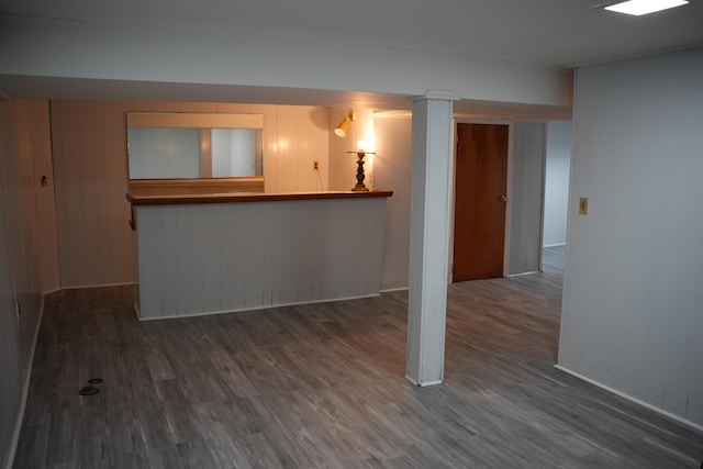 6422 Evergreen Rd, Detroit, MI 48228 - unfurnished room featuring wood finished floors
