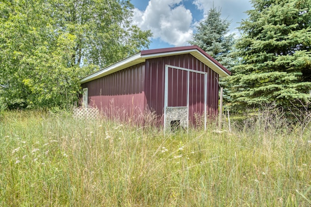 4180 15 Mile Rd, Barryton, MI 49305 - view of pole building