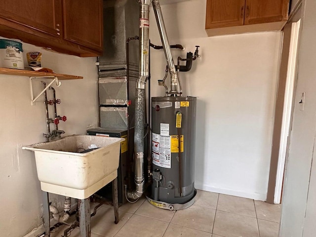 26235 Southwestern Hwy, Redford, MI 48239 - utility room with water heater and a sink