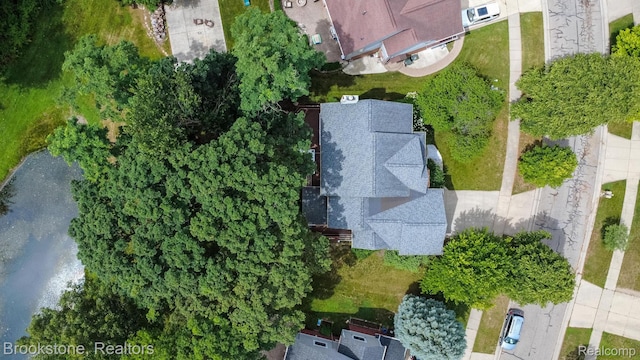 3845 Beechcrest, Rochester Hills, MI 48309 - bird's eye view