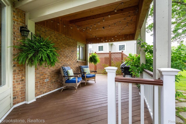 3845 Beechcrest, Rochester Hills, MI 48309 - view of deck