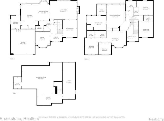 3845 Beechcrest, Rochester Hills, MI 48309 - view of floor plan / room layout