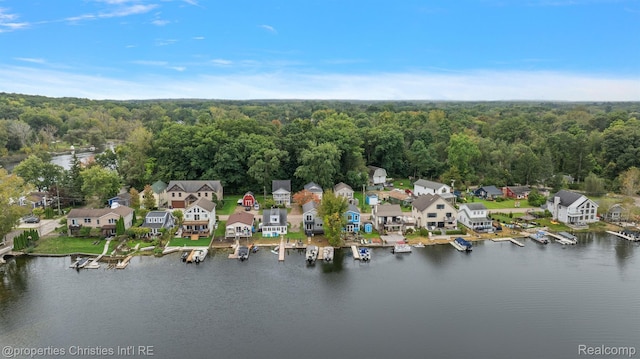 8873 Lagoon Dr, Brighton, MI 48116 - aerial view of residential area with a nearby body of water