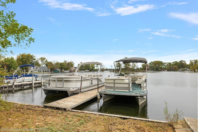 8873 Lagoon Dr, Brighton, MI 48116 - dock with a water view