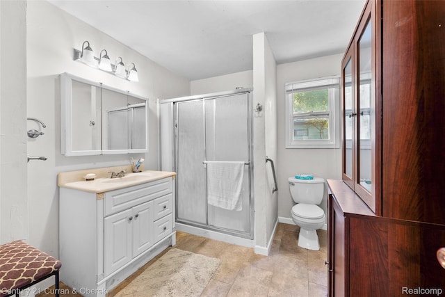45055 Mcbride Ave, Van Buren, MI 48111 - full bathroom featuring vanity and a shower stall