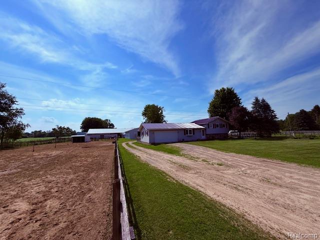 3120 Bruisee Rd, Marlette, MI 48723 - view of dirt / gravel road