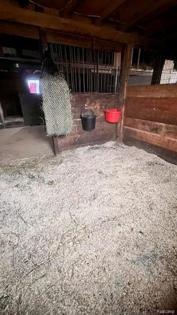 3120 Bruisee Rd, Marlette, MI 48723 - view of horse barn