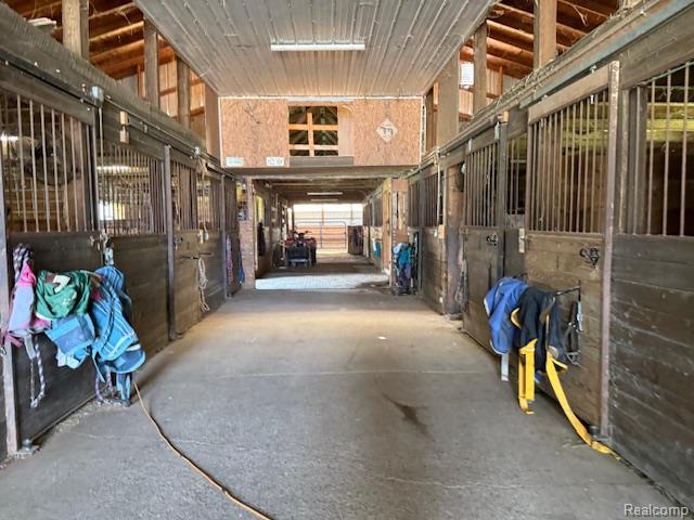 3120 Bruisee Rd, Marlette, MI 48723 - view of stable