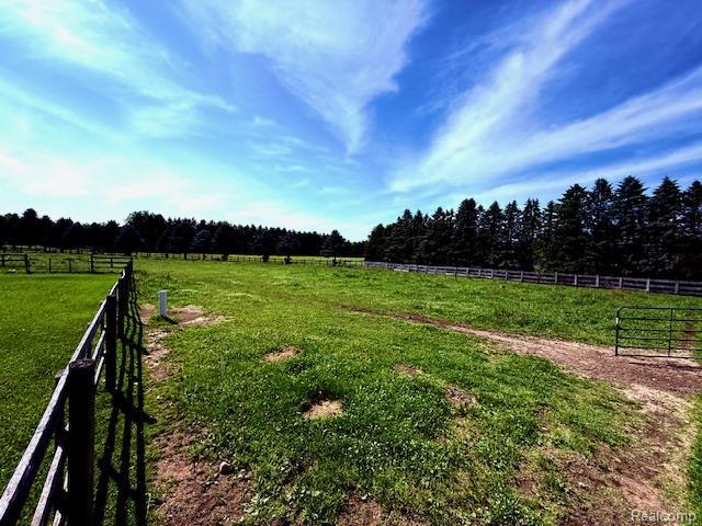 3120 Bruisee Rd, Marlette, MI 48723 - view of yard with a view of rural / pastoral area