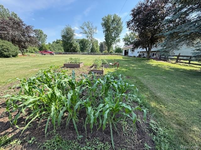 3120 Bruisee Rd, Marlette, MI 48723 - view of yard featuring a garden