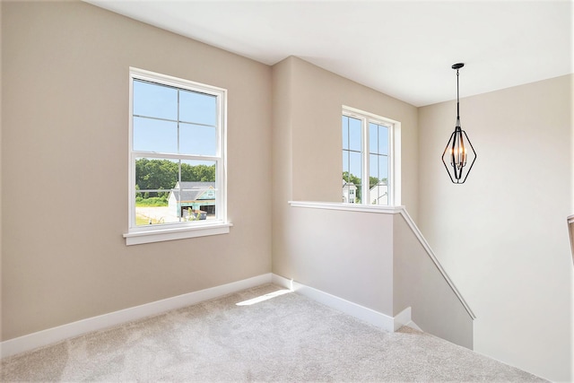 9088 N 34th St, Richland, MI 49083 - stairway featuring plenty of natural light and carpet flooring