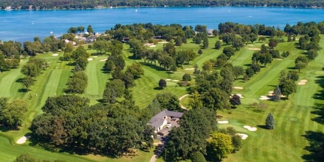 9088 N 34th St, Richland, MI 49083 - bird's eye view of a nearby body of water and a golf course