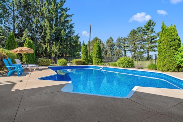 5160 Barker Rd, Jonesville, MI 49250 - view of swimming pool featuring a patio
