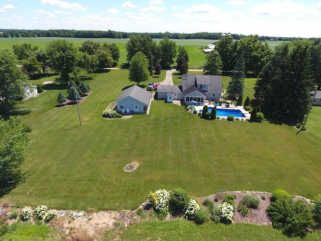 5160 Barker Rd, Jonesville, MI 49250 - view of rural area with a pool area