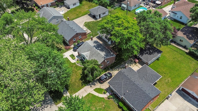 29687 Westfield St, Livonia, MI 48150 - aerial perspective of suburban area