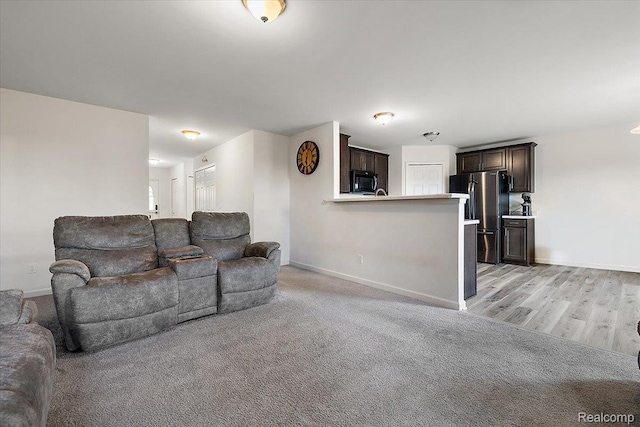 58565 Westmoore Cir, New Haven, MI 48048 - living area featuring baseboards