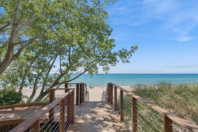 613 Indian Trl, Sawyer, MI 49125 - surrounding community with view of water and beach