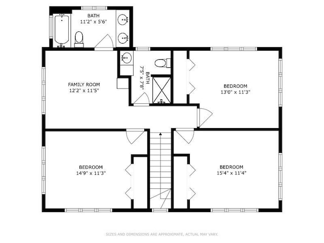613 Indian Trl, Sawyer, MI 49125 - view of floor plan / room layout