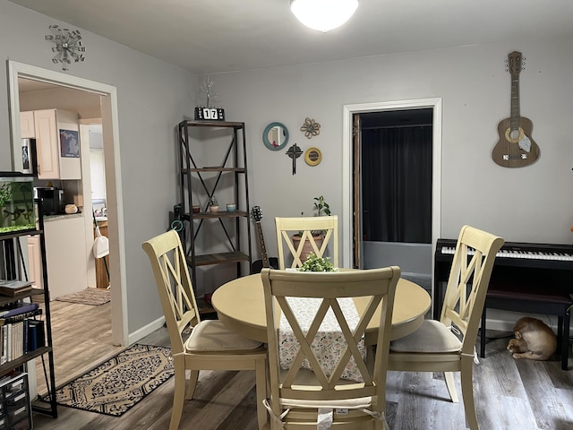 33 Abbott Ave, Coldwater, MI 49036 - dining space with wood finished floors