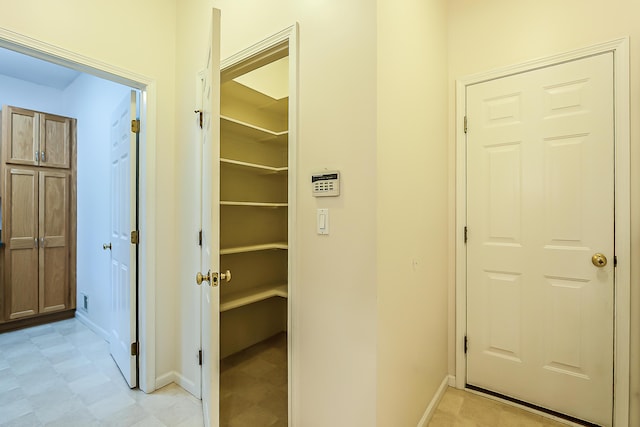 1544 Newport Creek Dr, Ann Arbor, MI 48103 - hall featuring light flooring and baseboards