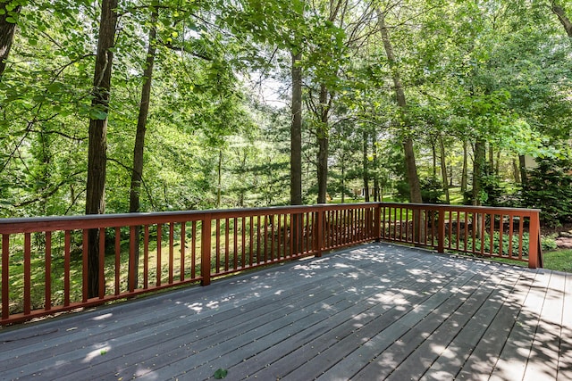1544 Newport Creek Dr, Ann Arbor, MI 48103 - view of wooden terrace