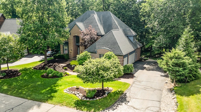 1544 Newport Creek Dr, Ann Arbor, MI 48103 - aerial view of property and surrounding area