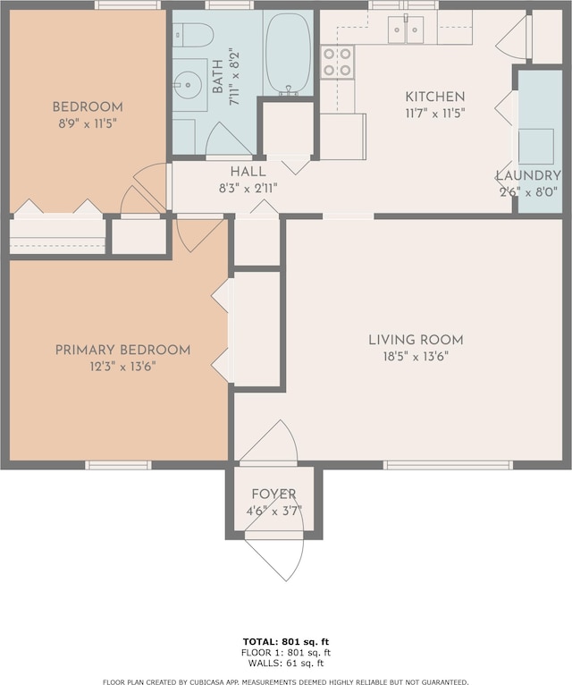 2922-2926 Chapel Rd, Parma, MI 49269 - view of home floor plan