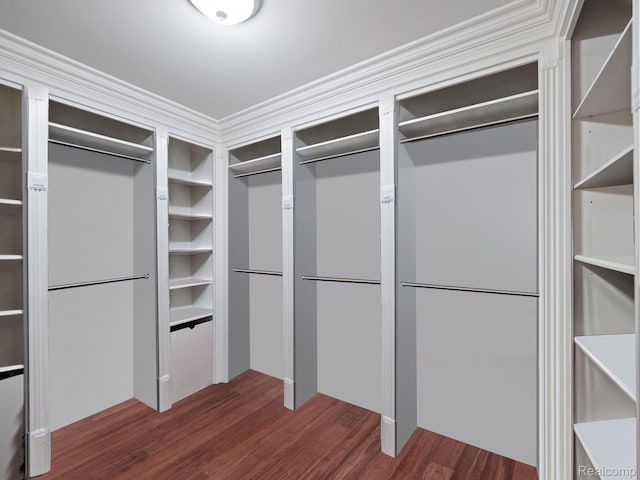 1200 Shipman Blvd, Birmingham, MI 48009 - walk in closet featuring dark wood-type flooring