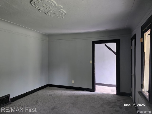 9379 Manor St, Detroit, MI 48204 - carpeted spare room featuring baseboards