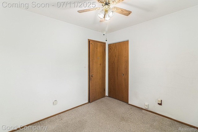 3847 Dwight Dr, Warren, MI 48092 - spare room with light carpet and ceiling fan