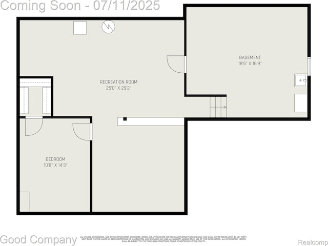 3847 Dwight Dr, Warren, MI 48092 - view of room layout
