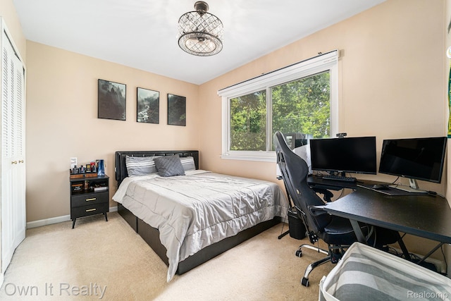 14128 Ellen Dr, Dearborn Heights, MI 48154 - bedroom with carpet and an office area