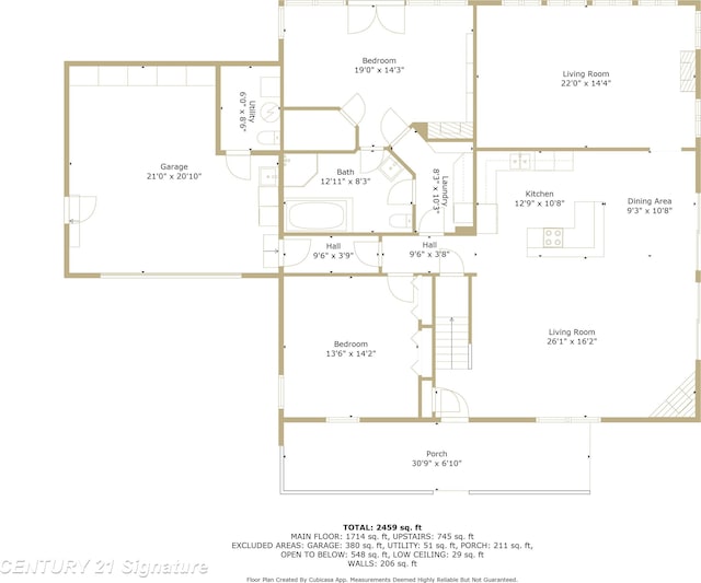 13715 Baldwin Rd, Saginaw, MI 48616 - view of property floor plan