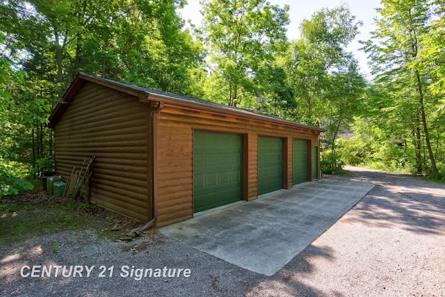 13715 Baldwin Rd, Saginaw, MI 48616 - view of detached garage