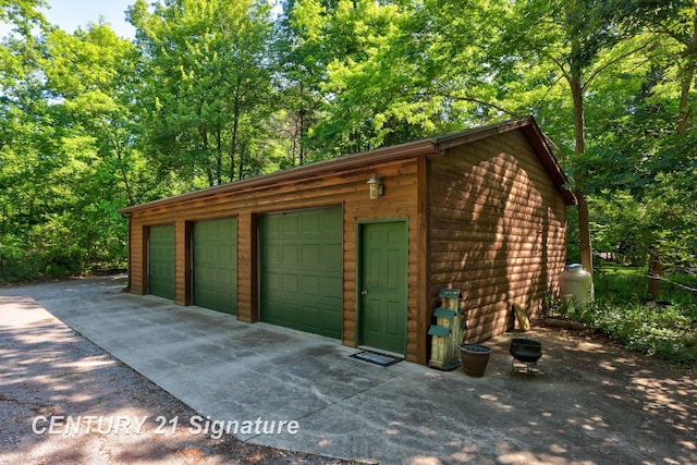 13715 Baldwin Rd, Saginaw, MI 48616 - view of detached garage