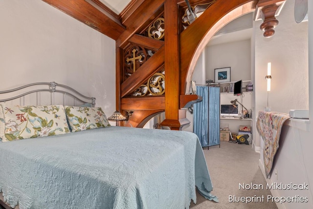253 Prospect Ave NE Unit 309, Grand Rapids, MI 49503 - carpeted bedroom with arched walkways
