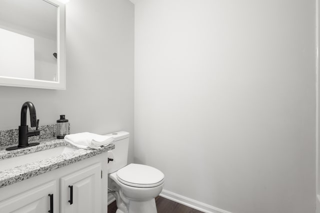 10833 W O Ave, Michigan, MI 49071 - half bath with wood finished floors and vanity
